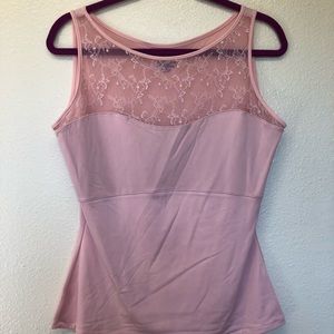 Spanx body slider tanktop, blush pink, XL